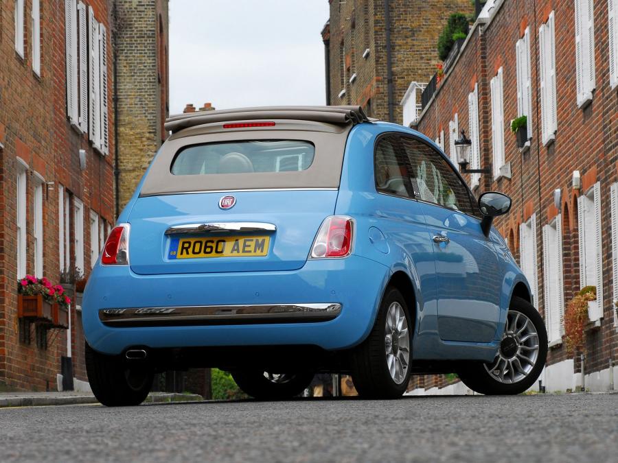  Fiat 500C TwinAir 2010 года  (UK) (фото 5 из 16)